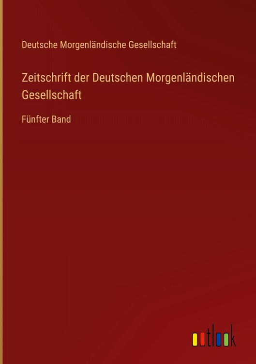 Produktbild: Zeitschrift der Deutschen Morgenl&auml;ndischen Gesellschaft