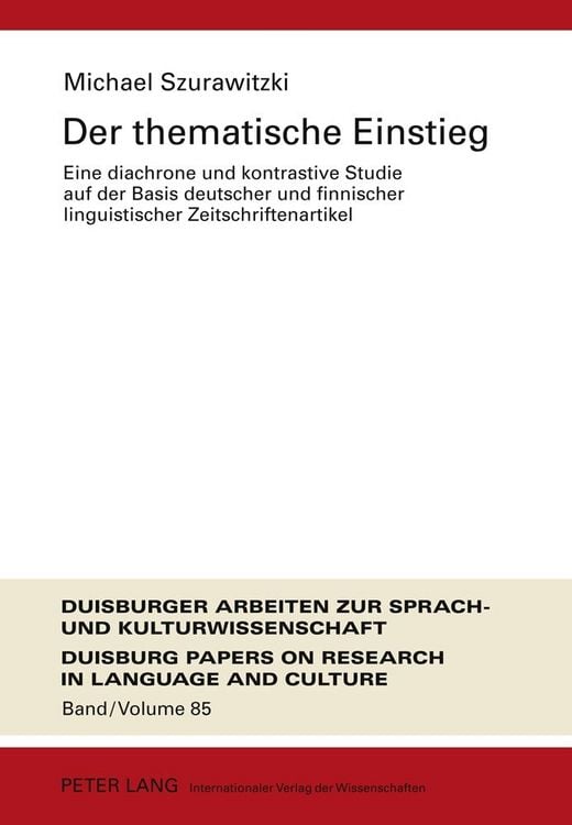 Produktbild: Der thematische Einstieg