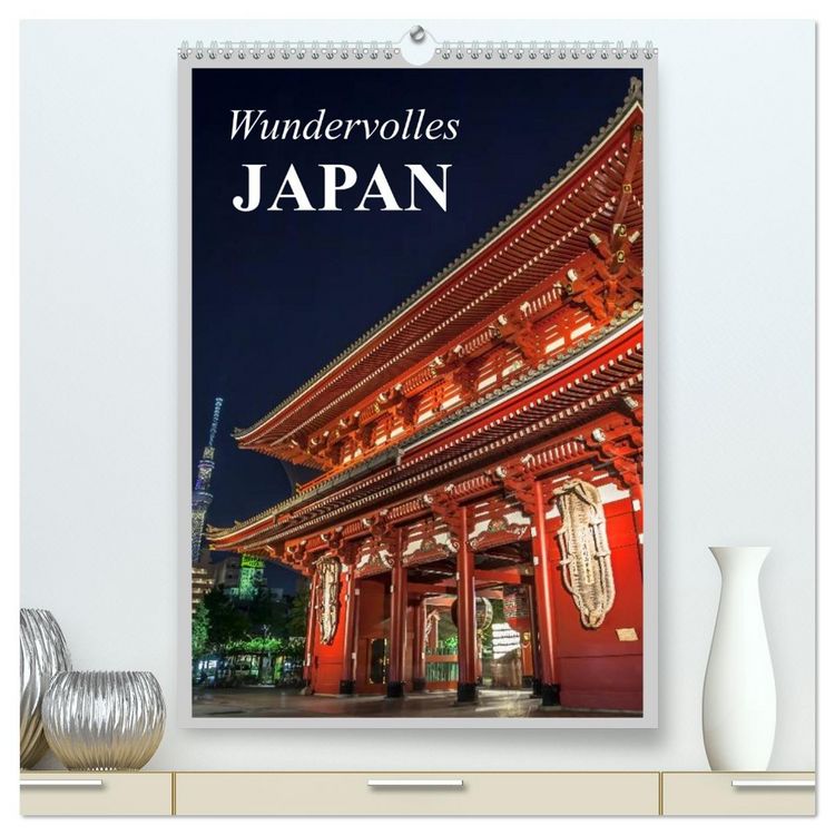 Produktbild: Wundervolles Japan (hochwertiger Premium Wandkalender 2026 DIN A2 hoch), Kunstdruck in Hochglanz
