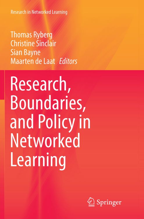 Produktbild: Research, Boundaries, and Policy in Networked Learning