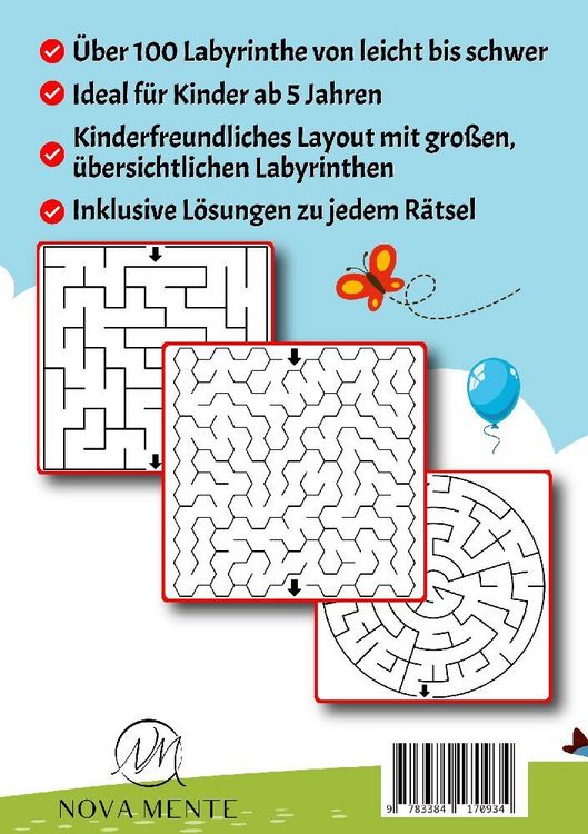 "Labyrinthe für Kinder ab 5 Jahren - Band 15" online kaufen