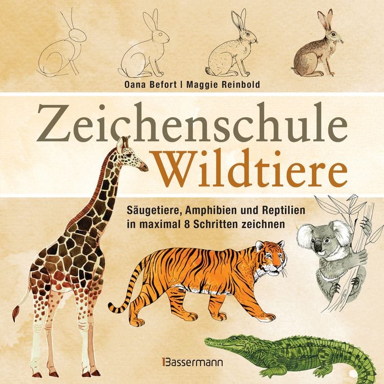 Produktbild: Zeichenschule Wildtiere