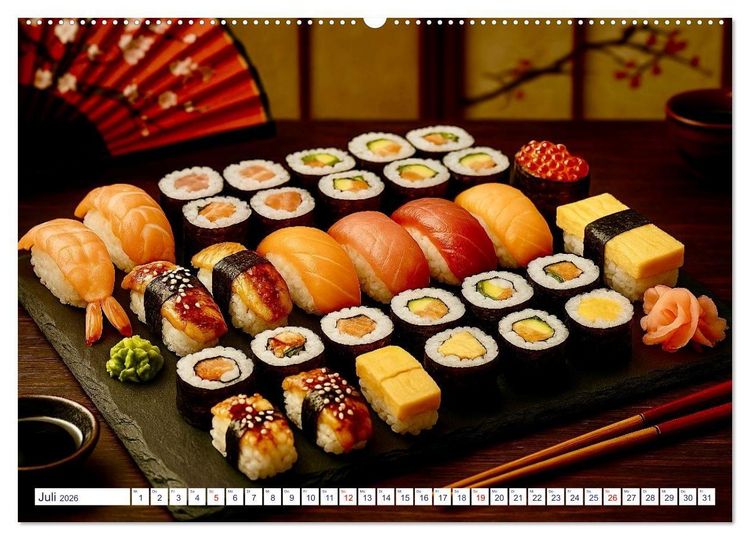 Produktbild: Typisch Japan. Wahrheiten und Klischees &uuml;ber die Japaner (hochwertiger Premium Wandkalender 2026 DIN A2 quer), Kunstdruck in Hochglanz
