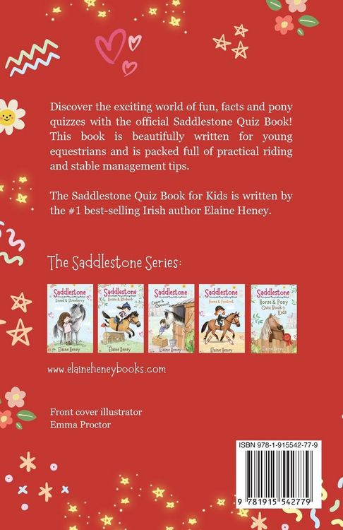 Produktbild: Saddlestone Horse & Pony Quiz Book for Kids