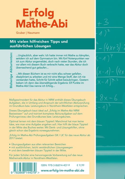 Produktbild: Erfolg im Mathe-Abi NRW Pr&uuml;fungsaufgaben Grund- und Leistungskurs