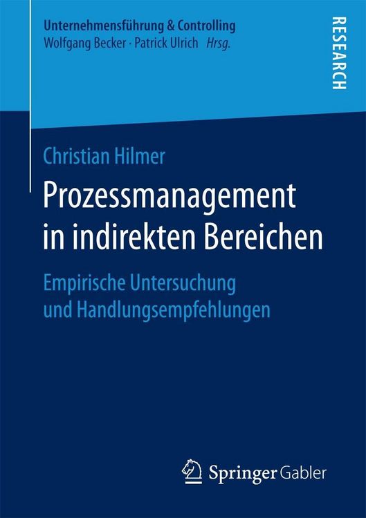 Produktbild: Prozessmanagement in indirekten Bereichen