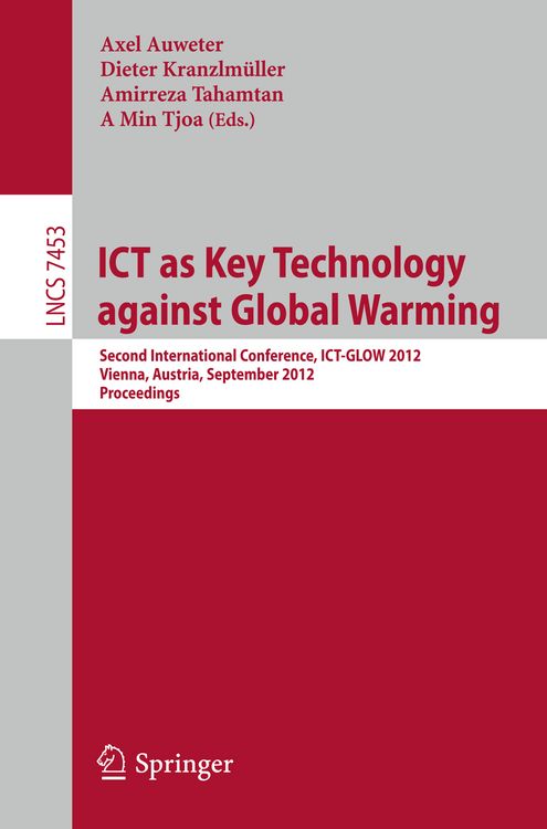 Produktbild: ICT as Key Technology against Global Warming