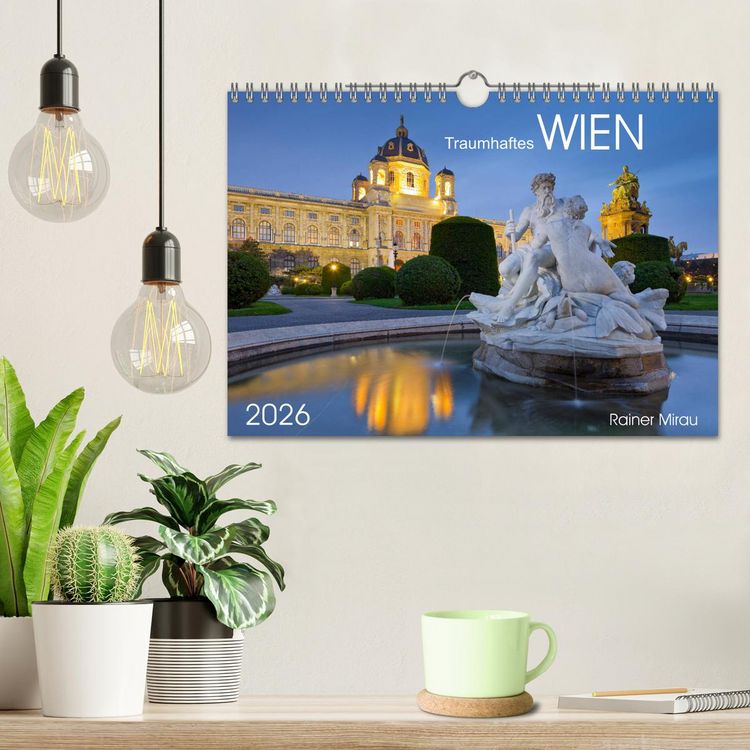 Produktbild: Traumhaftes Wien 2026 (Wandkalender 2026 DIN A4 quer), CALVENDO Monatskalender