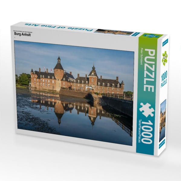 Produktbild: CALVENDO Puzzle Burg Anholt | 1000 Teile Lege-Gr&ouml;&szlig;e 64x48cm Foto-Puzzle f&uuml;r gl&uuml;ckliche Stunden