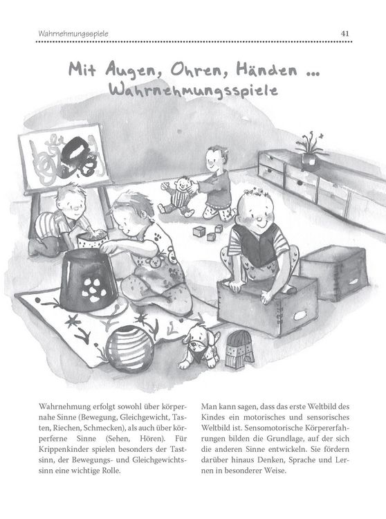Produktbild: Das Krippenkinder-Spielebuch