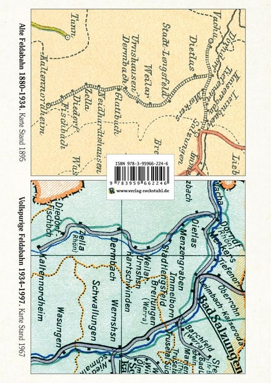 Produktbild: Die Geschichte der FELDABAHN 1880-1997