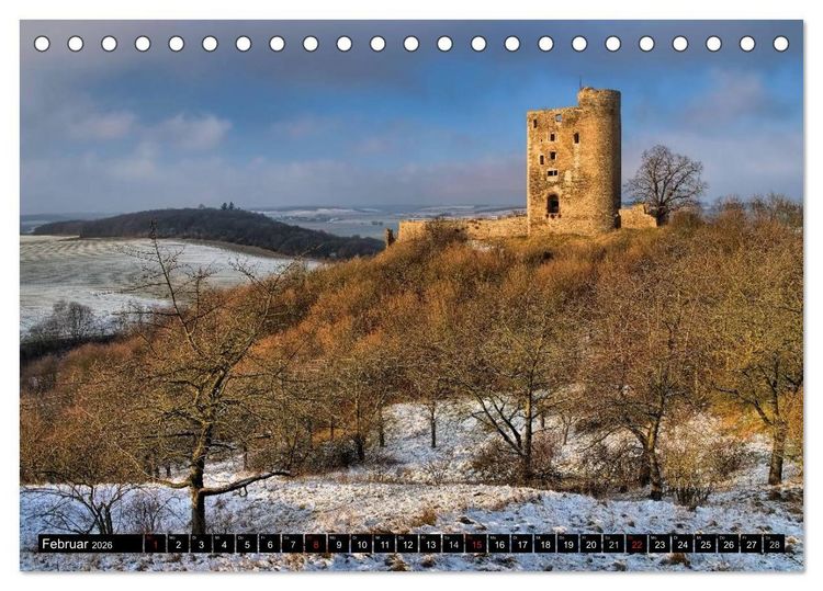 Produktbild: Der Harz - Sch&ouml;nstes Mittelgebirge Deutschlands (Tischkalender 2026 DIN A5 quer), CALVENDO Monatskalender