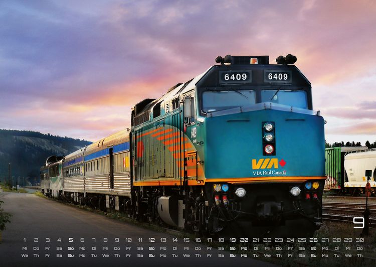 Produktbild: Eisenbahn - faszinierende Bahnwelt - 2027 - Kalender DIN A2