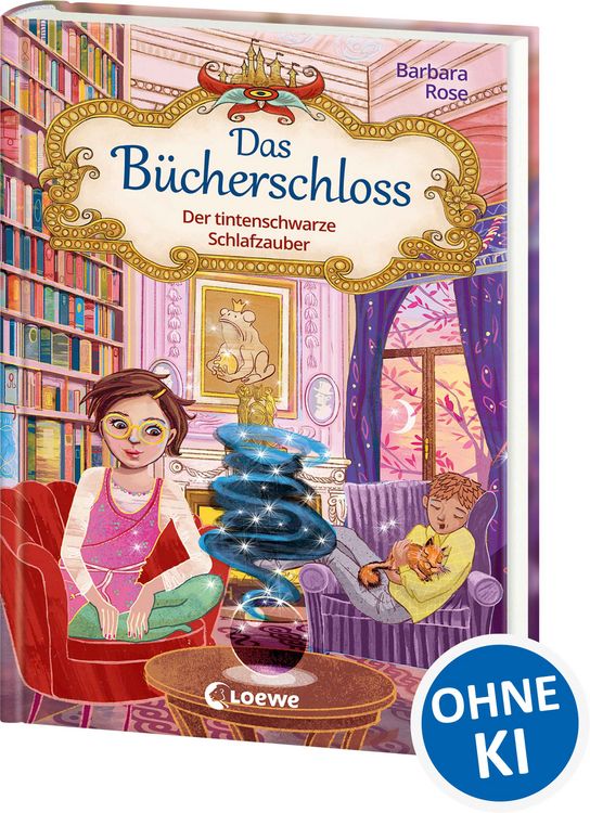 Produktbild: Das B&uuml;cherschloss (Band 5) - Der tintenschwarze Schlafzauber