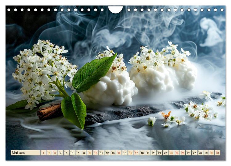 Produktbild: Molekulare K&uuml;che f&uuml;r Gourmets - Genuss erleben (Wandkalender 2026 DIN A4 quer), CALVENDO Monatskalender