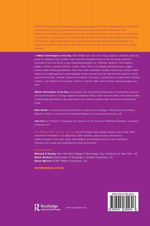 Produktbild: Mobile Technologies of the City