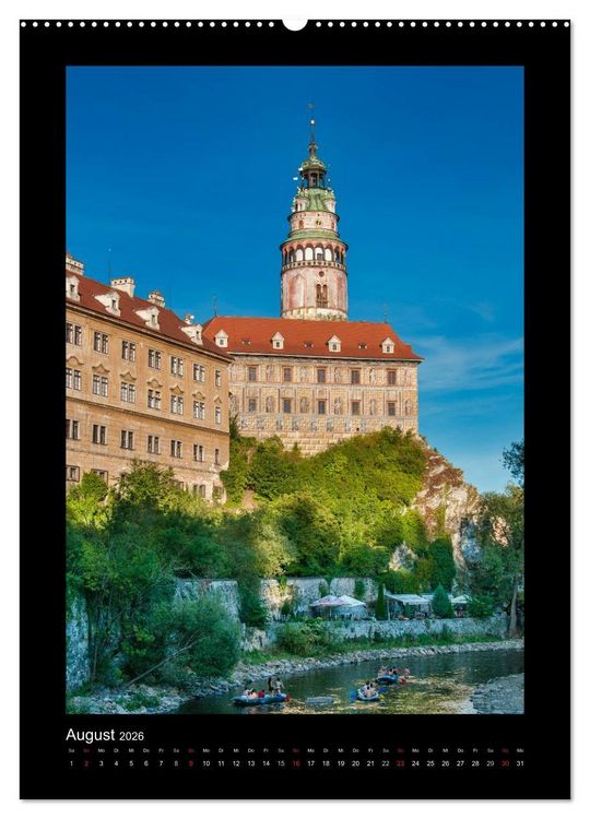 Produktbild: Cesky Krumlov Krumau (Wandkalender 2026 DIN A2 hoch), CALVENDO Monatskalender