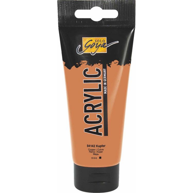 Produktbild: KREUL Acrylfarbe SOLO Goya kupfer 100ml Tube