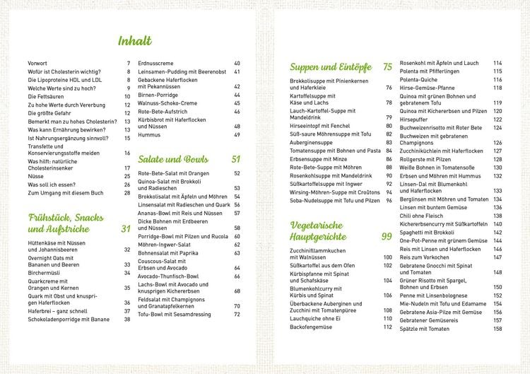 Produktbild: Richtige Ernährung bei erhöhtem Cholesterinspiegel