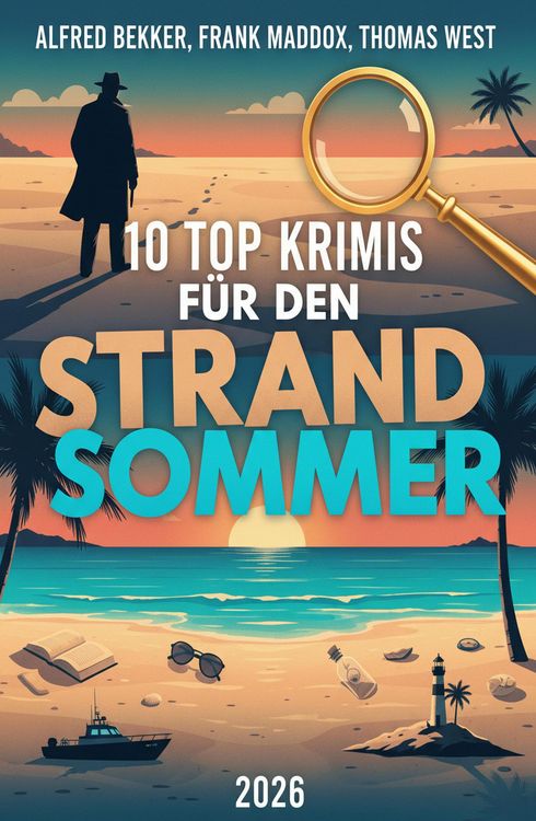 Produktbild: 10 Top Krimis f&uuml;r den Strandsommer 2026