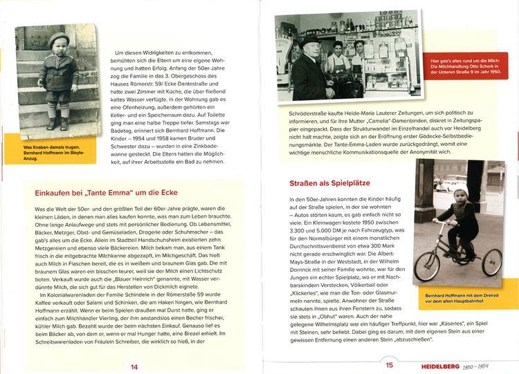Produktbild: Aufgewachsen in Heidelberg in den 50er & 60er Jahren
