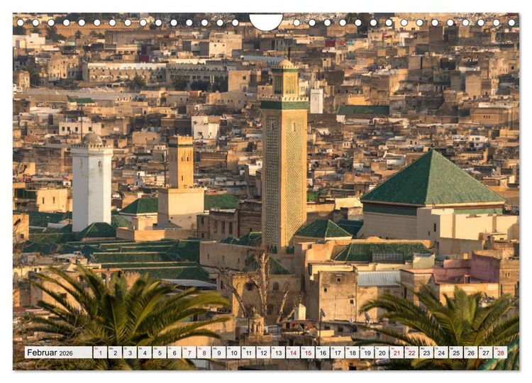 Produktbild: Marokko - Fes (Wandkalender 2026 DIN A4 quer), CALVENDO Monatskalender