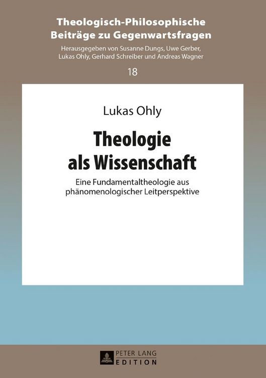 Produktbild: Theologie als Wissenschaft