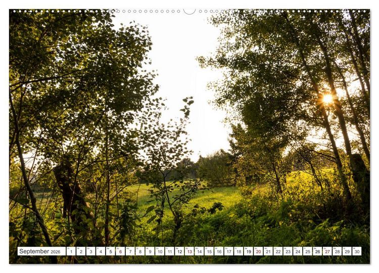 Produktbild: Osterholz-Scharmbeck, Natur-Impressionen aus dem Teufelsmoor (Wandkalender 2026 DIN A2 quer), CALVENDO Monatskalender