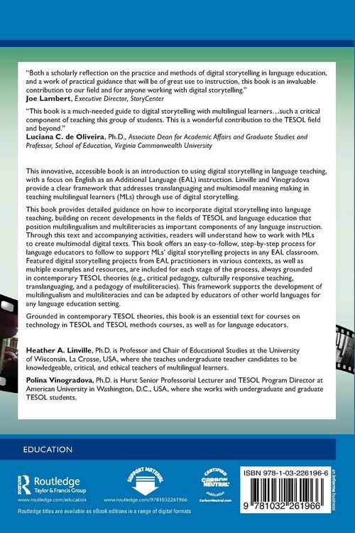 Produktbild: Digital Storytelling as Translanguaging