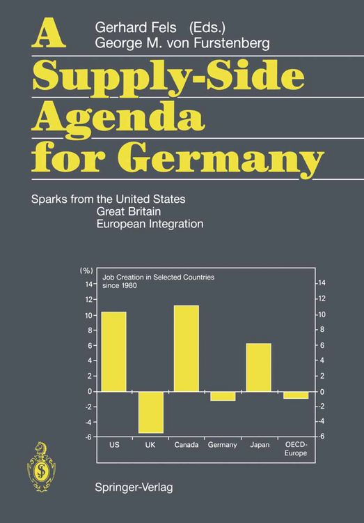 Produktbild: A Supply-Side Agenda for Germany