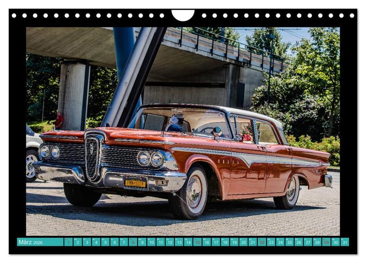 Produktbild: Edsel Sch&ouml;nheiten mit Charme (Wandkalender 2026 DIN A4 quer), CALVENDO Monatskalender
