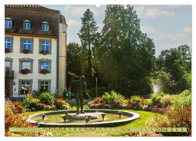 Produktbild: Bad S&auml;ckingen - Charmantes St&auml;dtchen am Rhein (hochwertiger Premium Wandkalender 2026 DIN A2 quer), Kunstdruck in Hochglanz