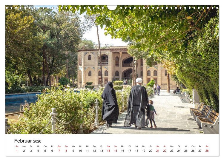Produktbild: Rundreise Iran (Wandkalender 2026 DIN A3 quer), CALVENDO Monatskalender