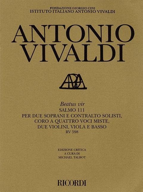 Produktbild: Beatus Vir Rv598