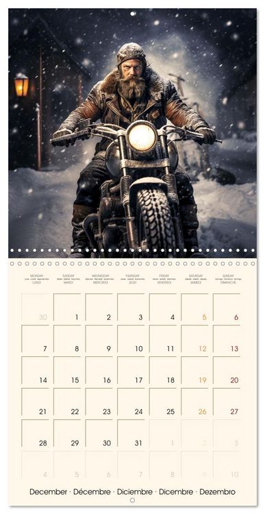 Produktbild: Ride to Valhalla (Wall Calendar 2026 12 &times; 12 Inch) CALVENDO 12 Month Wall Calendar