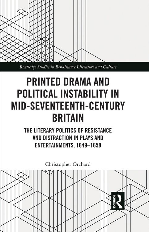 Produktbild: Printed Drama and Political Instability in Mid-Seventeenth-Century Britain