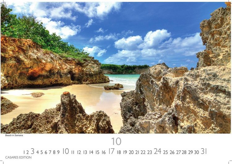 Produktbild: Dominikanische Republik Kalender 2027 &ndash; Wandkalender | Fotokalender Karibik 24x35cm &ndash; Bildkalender mit exotischen Motiven, ideal f&uuml;r Strandfans, Weltenbummler & Karibiktr&auml;umer