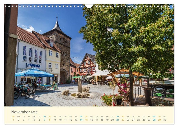 Produktbild: Lichtenfels - die Deutsche Korbstadt (Wandkalender 2026 DIN A3 quer), CALVENDO Monatskalender