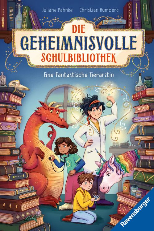 Produktbild: Die geheimnisvolle Schulbibliothek, Band 1 - Eine fantastische Tier&auml;rztin