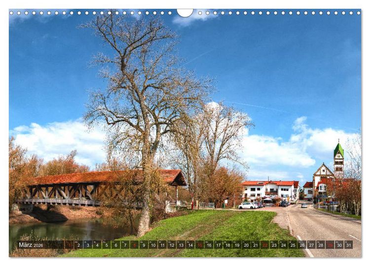 Produktbild: Ketsch am Rhein (Wandkalender 2026 DIN A3 quer), CALVENDO Monatskalender