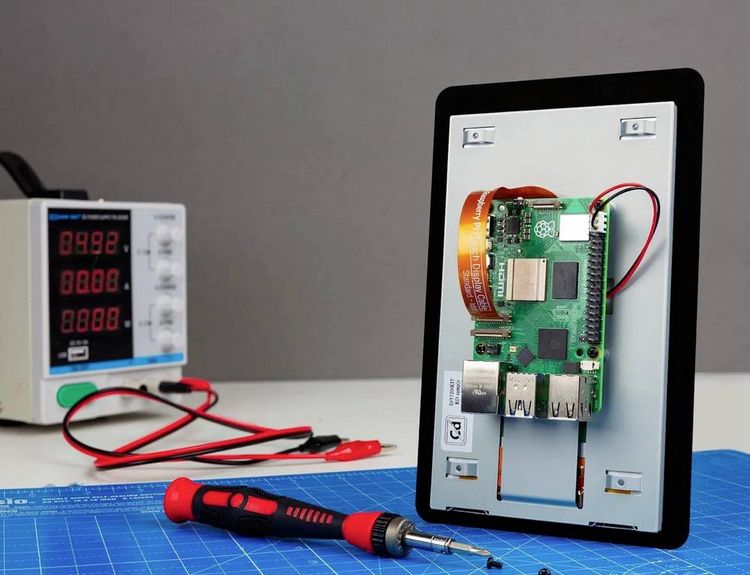 Produktbild: Raspberry Pi&reg; Touch Display 2 Display-Modul 17.8 cm (7 Zoll) 1280 x 720 Pixel Passend f&uuml;r (Entwicklungskits): Raspberry Pi&reg;