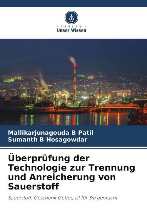 Produktbild: &Uuml;berpr&uuml;fung der Technologie zur Trennung und Anreicherung von Sauerstoff