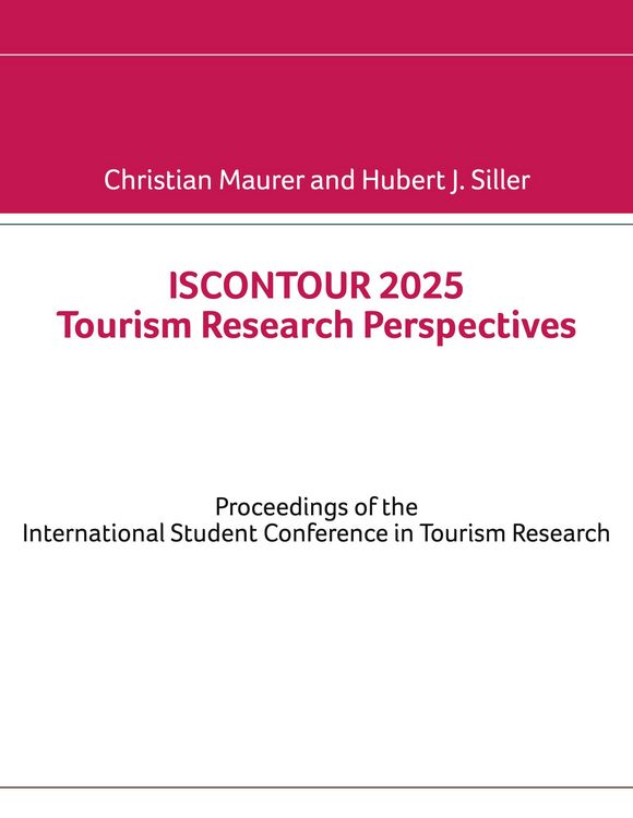 Produktbild: ISCONTOUR 2025 Tourism Research Perspectives
