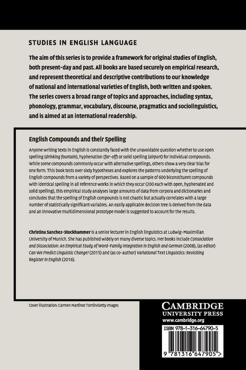 Produktbild: English Compounds and their Spelling