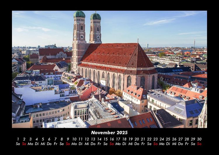 Produktbild: M&uuml;nchen 2025 Fotokalender DIN A3