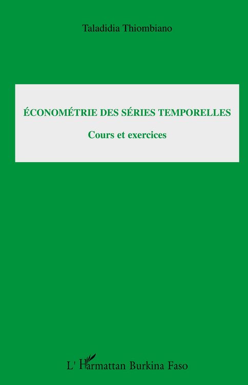 Produktbild: Econom&eacute;trie des s&eacute;ries temporelles