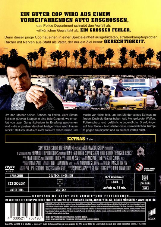 Produktbild: Urban Justice - Blinde Rache - Uncut Version