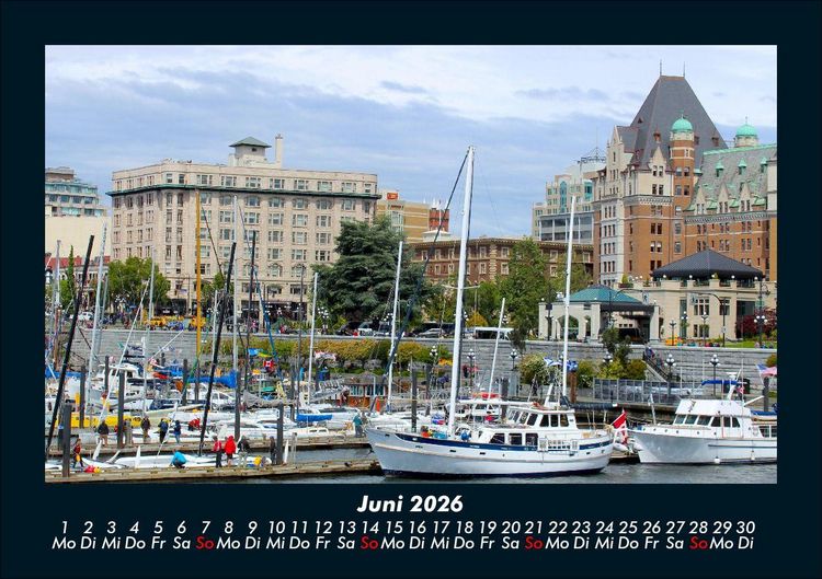 Produktbild: Boote und Segelschiffe 2026 Fotokalender DIN A5