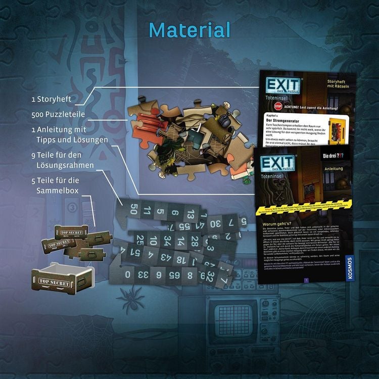 Produktbild: EXIT&reg; Puzzle Die drei ??? Toteninsel