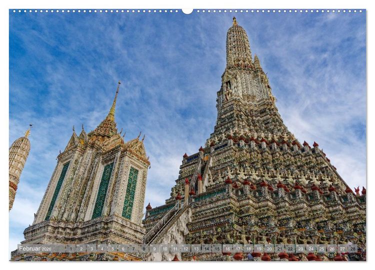 Produktbild: Thailand - Von Bangkok in den Norden (Wandkalender 2026 DIN A2 quer), CALVENDO Monatskalender